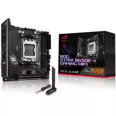 Carte mere - ASUS - ROG STRIX B650E-I GAMING WIFI - AMD B650 - Mini ITX - DDR5 SDRAM