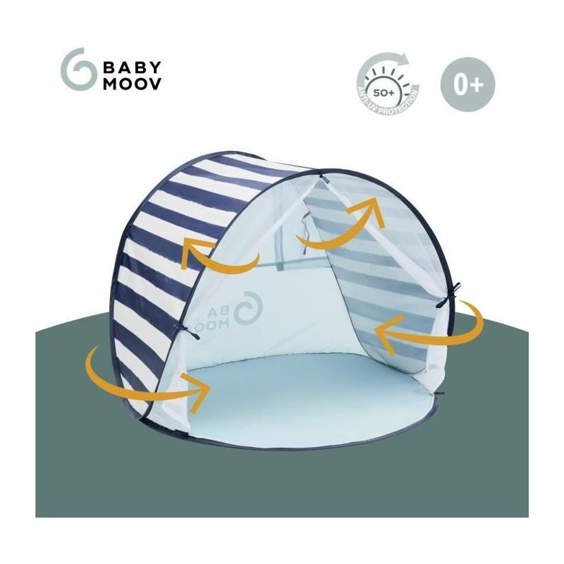 Tente anti-UV Babymoov FPS 50+ Marinière - Parc Bébé