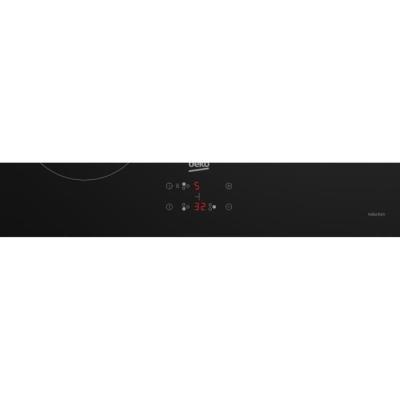 Table a Induction BEKO HII63405MT - 3 plaques de cuisson - Noir