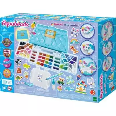 La mallette créative Aquabeads - 1400 perles - Dès 4 ans La mallette créative Aquabeads - 1400 perles - Dès 4 ans