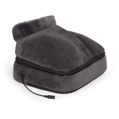 Masseur shiatsu 2 en 1 - LIVOO - DOS204 - Pieds et dos - 24 tetes - 3 vitesses - Avec ou sans chaleur - Gris