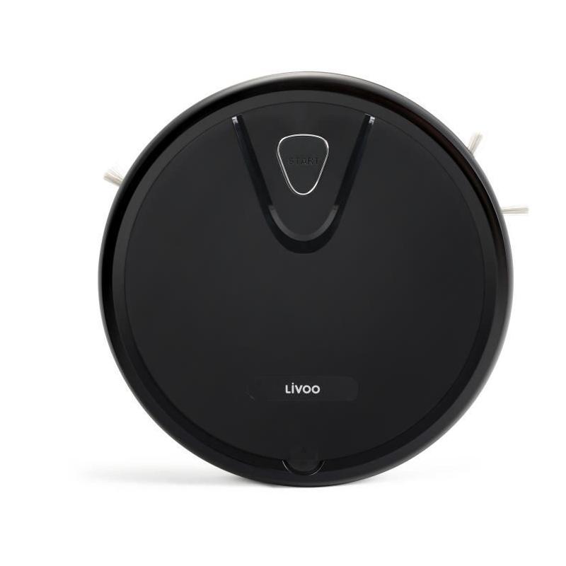 Aspirateur Robot - LIVOO DOH135N - 800 Pa - 70 min - 67 dB - 500 mL - Noir