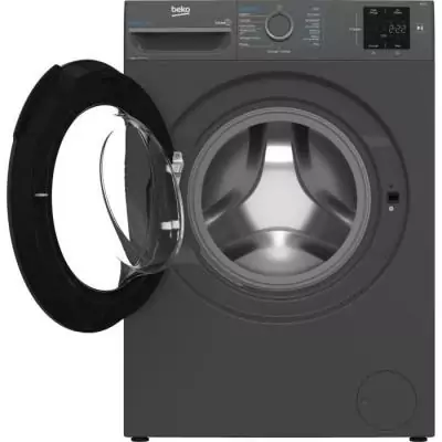 Lave-linge frontal BEKO 8 kg noir - Classe A