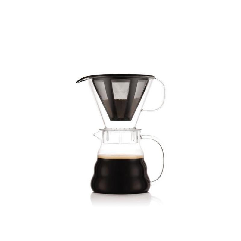 MELIOR Cafetiere, filtre permanent maille inox, 5 tasses, 0.6 l