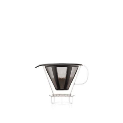 MELIOR Cafetiere, filtre permanent maille inox, 5 tasses, 0.6 l