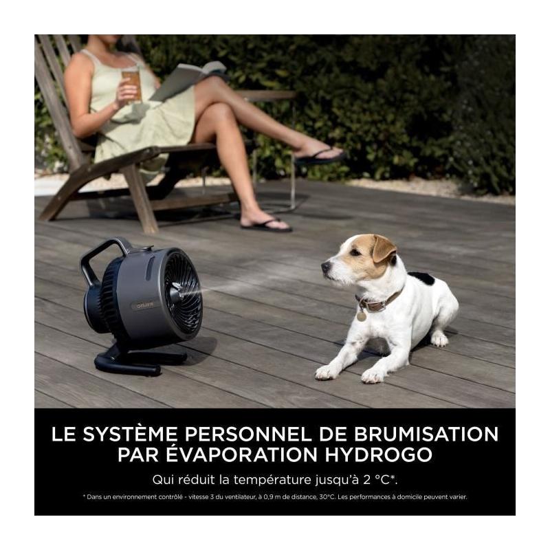 Ventilateur brumisateur SHARK FlexBreeze HydroGo