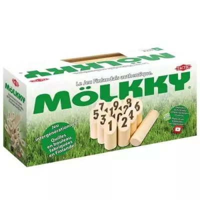 Jeu de quilles TACTIC Mölkky : La version standard essentielle Jeu de quilles TACTIC Mölkky : La version standard essentielle