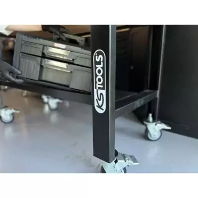 Etabli en bois mobile - KS TOOLS - 865.0155F - L.1,50 m