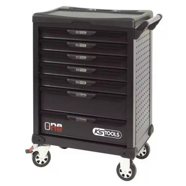 Servante d'atelier - Vide - 7 tiroirs - KS Tools - 823.0007 - Noir - Servante one by one - Charge max/tiroir de 45kg