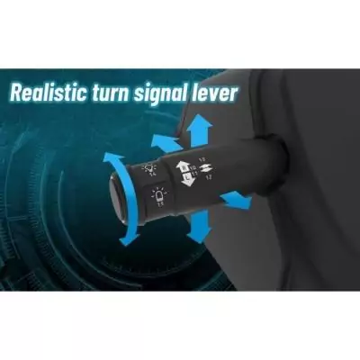 Volant de simulation agricole HORI - PC - 340mm - 900° rotation - 76 boutons Volant de simulation agricole HORI - PC - 340mm - 900° rotation - 76 boutons