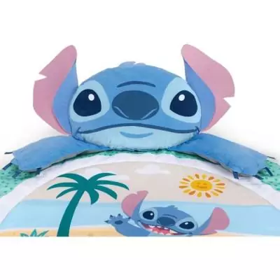 Tapis éveil bébé Disney Stitch : arche jouets sensoriels Tapis éveil bébé Disney Stitch : arche jouets sensoriels