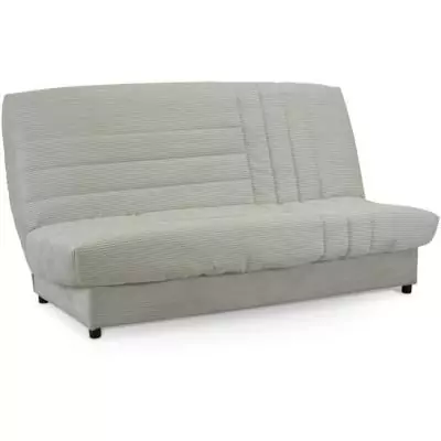 Clic-clac beige velours côtelé 3 places - 130 x 190 cm