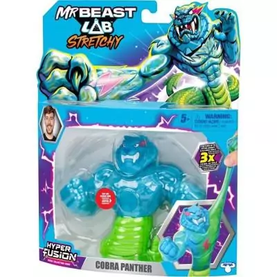 Figurine élastique MRBEAST LAB Goo Jit Zu Cobra Panthere