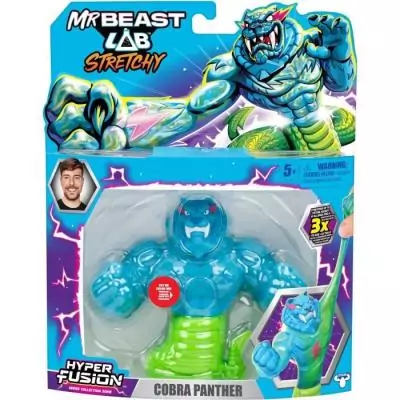 Figurine élastique MRBEAST LAB Goo Jit Zu Cobra Panthere