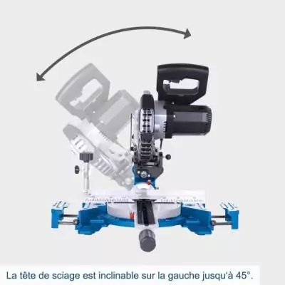 Scie à onglet radiale SCHEPPACH HM 185 - Précision et puissance