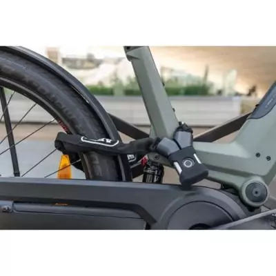 Antivol pliable ABUS BORDO ONE 6500A/110 - Support RC - Noir