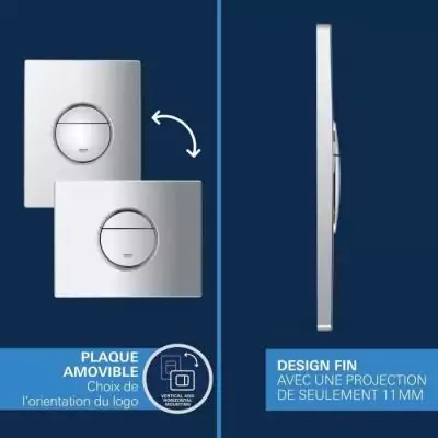 Ensemble GROHE Blanc pour WC - Support 5 en 1