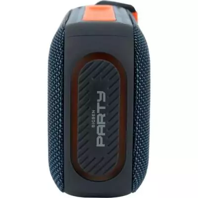 Enceinte Bluetooth lumineuse BIGBEN PARTY : Ambiance bleu et orange