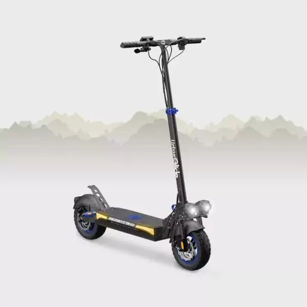 Trottinette électrique - URBANGLIDE - ECROSS ONE - 800 W - Pneus 10 - Max 25 km/h - Autonomie jusqu'a 50 km