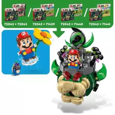 LEGO Super Mario 72042: Prince Florian et Château de Bowser - Jeu enfant 9 ans LEGO Super Mario 72042: Prince Florian et Château de Bowser - Jeu enfant 9 ans
