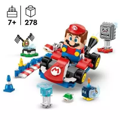 LEGO Mario Kart 72043 : Jouet interactif et Kart pour enfant de 7 ans