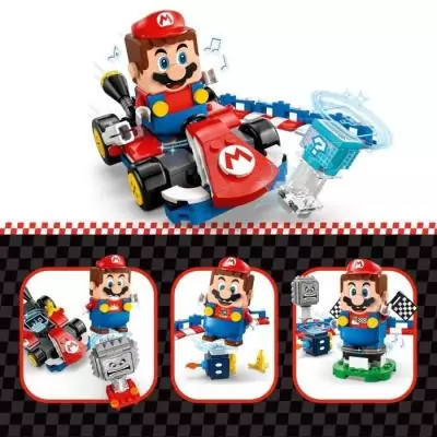 LEGO Mario Kart 72043 : Jouet interactif et Kart pour enfant de 7 ans