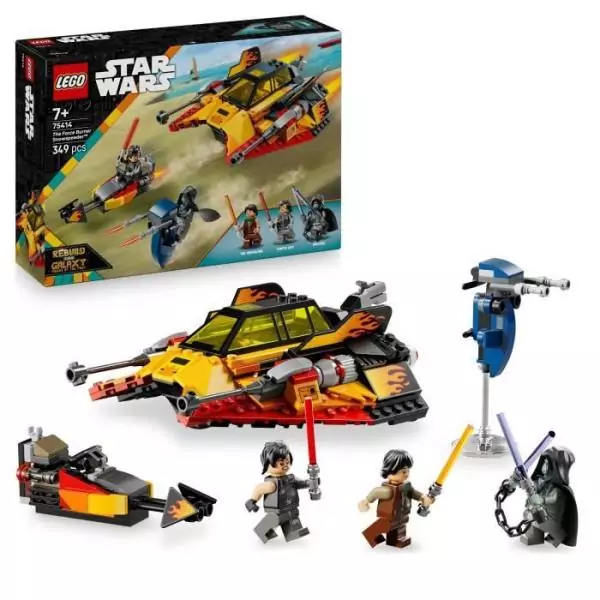 LEGO Star Wars 75414 Le Snowspeeder en Flammes - Jouet de Construction enfant 7 ans