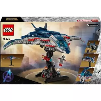 LEGO Marvel 76325 Le Quinjet d'Avengers : L'ère d'Ultron - Jeu de construction LEGO Marvel 76325 Le Quinjet d'Avengers : L'ère d'Ultron - Jeu de construction
