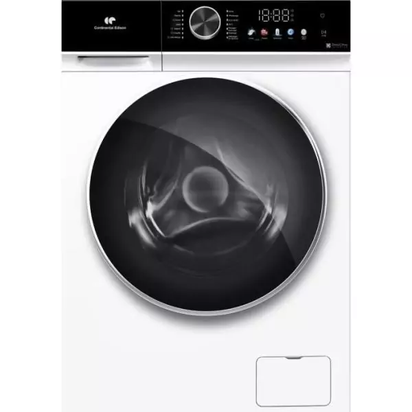 Lave-linge hublot - CONTINENTAL EDISON - CELL1012DDW1 - 10kg - MOTEUR INDUCTION DIRECTE SANS COURROIE - 60 cm - 1200 trs/min - B