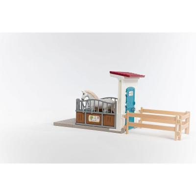 schleich Box avec étalon Pur-Sang anglais schleich Box avec étalon Pur-Sang anglais