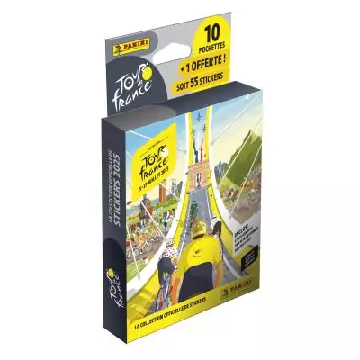 Panini TOUR DE FRANCE 2025 Blister 10 pochettes + 1 offerte