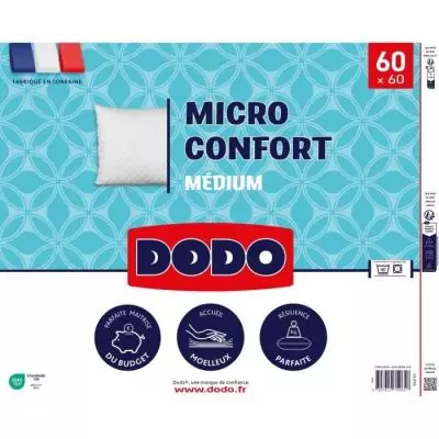 Oreiller DODO MICRO CONFORT 60x60 cm Oreiller DODO MICRO CONFORT 60x60 cm