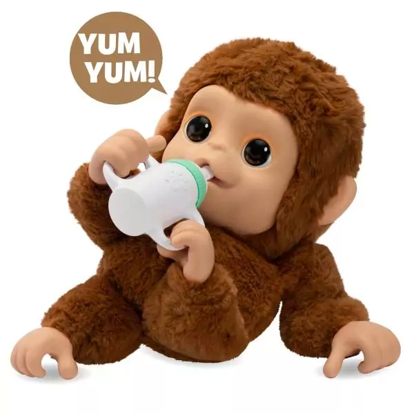 Mon Bébé Singe - MOOSE TOYS - LITTLE LIVE PETS - Singe interactif avec accessoires