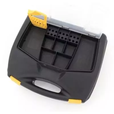 Valise à outils Plastiken 40 cm Titanium - Noire