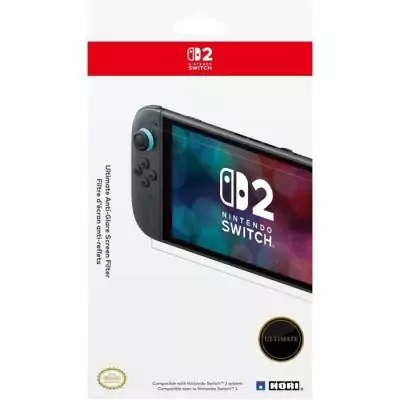 Protection d'écran verre trempé premium pour Nintendo Switch 2 - Anti-reflets et anti-rayures!