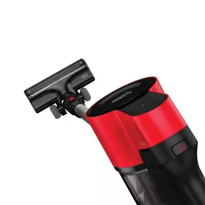 Beko VRT50121VR aspirateur balai et balai électrique Batterie Sec MIF Sans sac 0,55 L 110 W Rouge