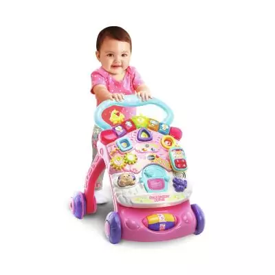 VTech Super Trotteur Parlant 2 En 1 Rose
