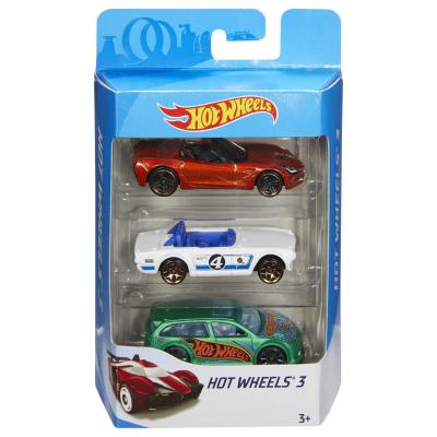 Hot Wheels - Coffret de 3 Véhicules - Petites Voitures - 3 ans et +