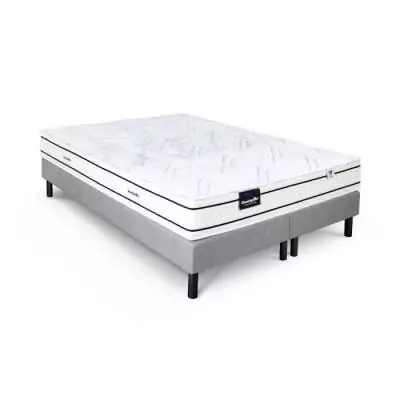 Ensemble Matelas + Sommier Dunlopillo Romarin 180x200 - Made in France