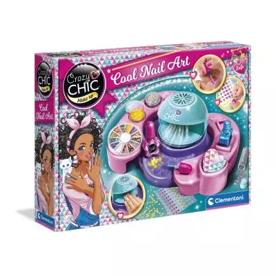 Clementoni Crazy Chic Cool nail art