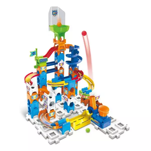 Circuit a billes VTECH Marble Rush - Adventure Set S100 - 61 pieces et 5 MarbleBilles incluses