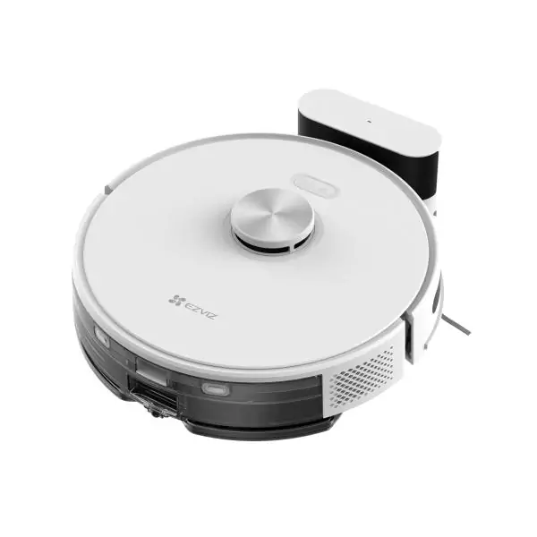 EZVIZ RE5 - Aspirateur Robot Laveur - Puissance 4000 Pa - Navigation LIDAR - Évitement d'obstacles - Détection des tapis