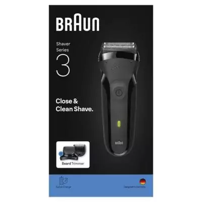 Rasoir électrique BRAUN Series 3: Performances rapides et efficaces