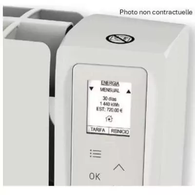 Radiateur électrique 1000 W Ferroli Néo connecté Horizontal Blanc