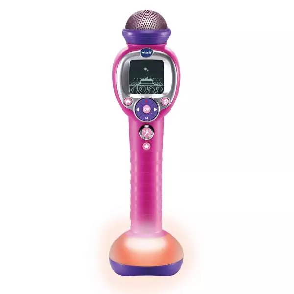 Micro Karaoké Enfant VTECH Kidi Super Star Moov' Rose - 6 ans et +