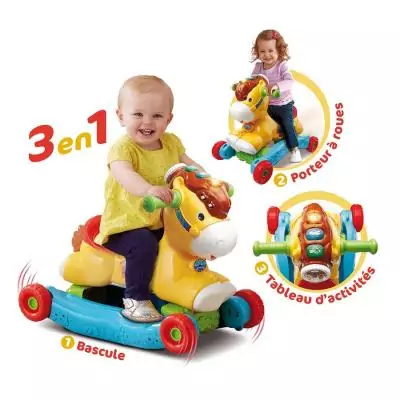 VTech P'TIT GALOP, MON PONEY BASCULO