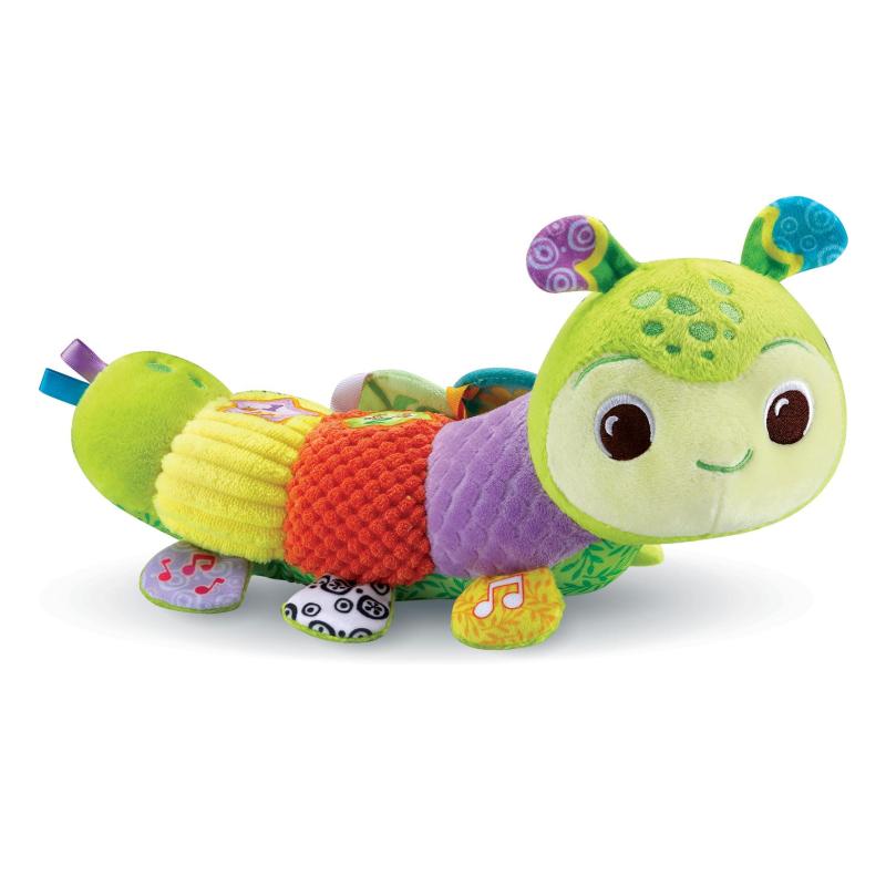 VTech Baby Myrtille, Ma Lumi-Chenille Sensorielle (Bouteilles Plastiques Recyclées)