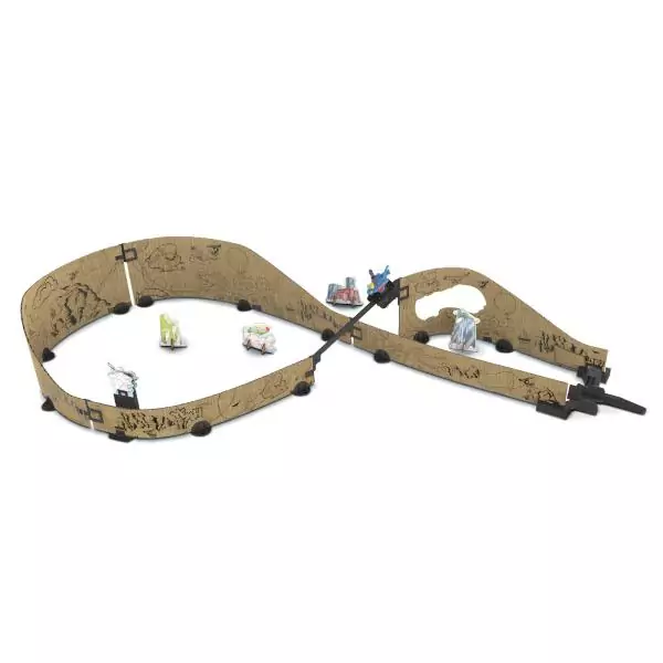 VTech - Car-Board Racers, Circuit Voitures Flight Challenge, Pistes de Course en Carton Recyclé* Extensibles a l'Infini