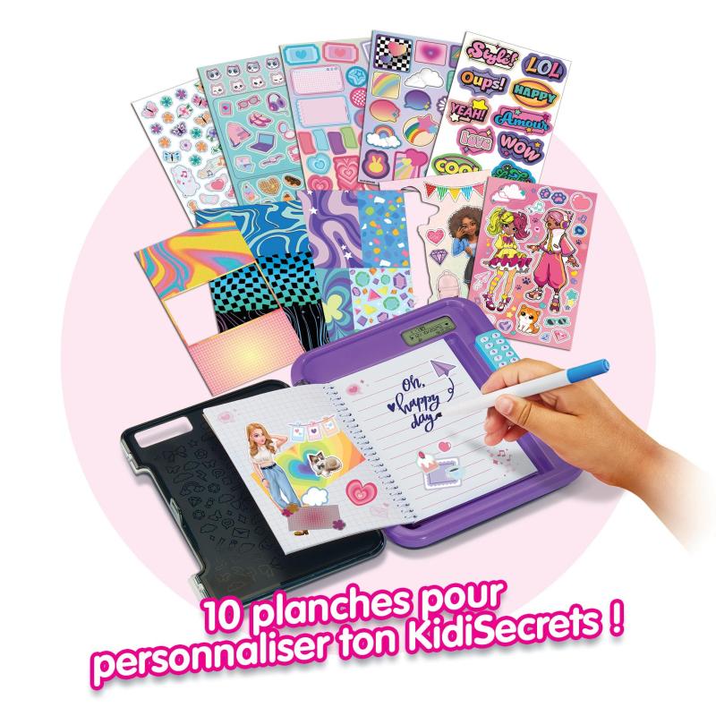 VTech KIDISECRETS 365 - MON JOURNAL INTIME VOCAL (NOIR)