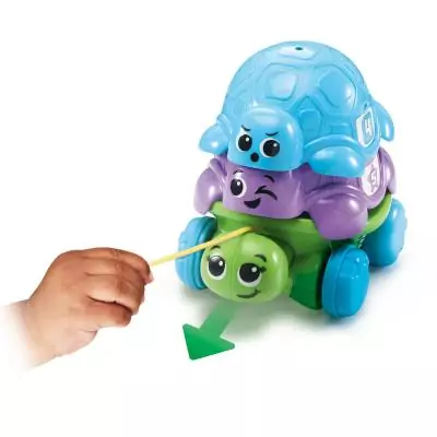 VTech Baby Famille Empilo Tortue (Plastique Reutilise)